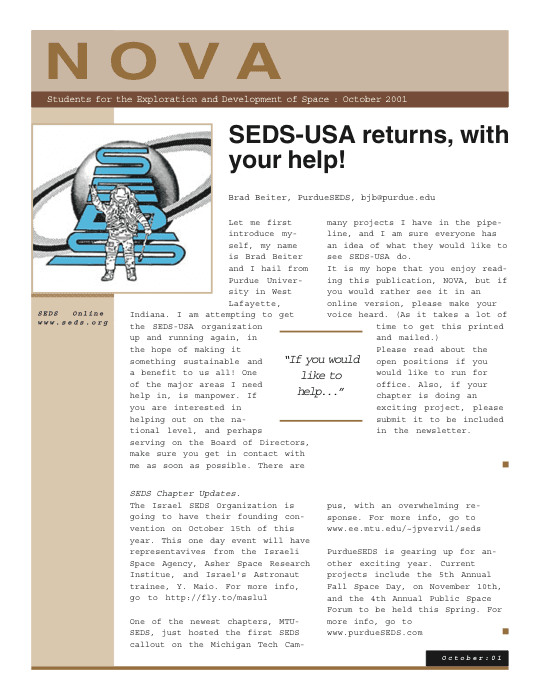 Issue 7 — October 2001 cover
